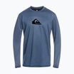 Férfi Quiksilver Solid Streak tengerészkék blézer/fehér úszó hosszúujjú