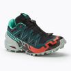 Női futócipő Salomon Speedcross 6 GTX fekete/elektromos zöld/cseresznye paradicsom