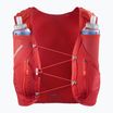 Salomon Advance Skin 12 szett futó mellény lángvörös/haude piros