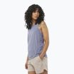 Női futó tank top Salomon Shakeout Core Tank kék gránit