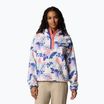 Columbia Helvetia II Printed Cropped Half Snap tengeri sós/pasztellszínű multi női fleece pulóver