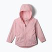 Columbia Rainy Trails II Fleece szatén rózsaszín gyermek esőkabát