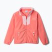 Columbia Sequoia Grove Full Zip Fleece gyermek melegítőfelső forró korall/szatén rózsaszínű