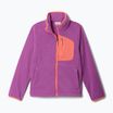 Columbia Fast Trek IV Fleece Full Zip gyermek melegítő pulóver razzle/dögös korall színben