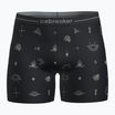 Thermo boxeralsó icebreaker Merino150 Anatomica Boxers Explore More black/aop