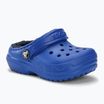 Gyerek papucs Crocs Classic Lined blue bolt