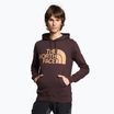 Férfi The North Face Standard Hoodie szénbarna/mandulavajas melegítőfelső