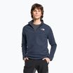 Férfi gyapjú pulóver The North Face 100 Glacier 1/4 Zip csúcs navy