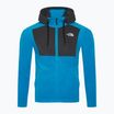 Férfi trekking pulóver The North Face Homesafe Full Zip Fleece Hoodie smoked pearl/asphalt grey