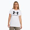 Under Armour Rival Logo női póló fehér/fekete