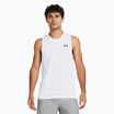 Under Armour Tech Tank fehér/fekete férfi edzőpóló