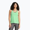 Női edző tank topUnder Armour Knockout Tank matrix green/white