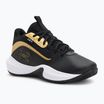 Under Armour Lockdown 7 kosárlabda cipő fekete/fekete/metál arany