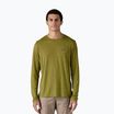 Férfi Patagonia Cap Cool Daily Graphic Lands clean climb roots/graze green x-dye hosszú ujjú sapka