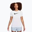 Nike Dri-Fit fehér/fekete női edzőpóló