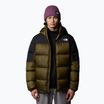 Férfi pehelypaplan The North Face Diablo Down 2.0 Hoodie moha zöld/fekete heathe