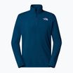 Férfi The North Face 100 Glacier 1/4 Zip midnight petrol melegítőfelső