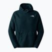 Férfi The North Face 100 Glacier Hoodie éjfekete benzin