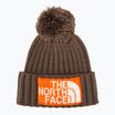 Férfi téli sapka The North Face Heritage Ski Tuke füstös barna/narancssárga