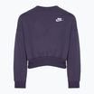 Nike Sportswear Club Fleece sötét mazsola / fehér gyermek melegítőfelső