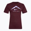 Férfi futópóló Nike Dri-Fit UV burgundy crush