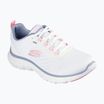 SKECHERS női cipő Flex Appeal 5.0 New Path fehér/rózsaszín/kék
