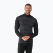 Férfi termál pulóver Smartwool Classic Thermal Merino Base Layer 1/4 Zip dobozos fekete színváltás