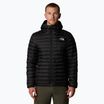 Férfi pehelypaplan The North Face Huila Synthetic Hoodie fekete/aszfalt szürke