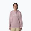 The North Face női Drew Peak Light Hoodie fém rózsaszín/fehér dűne melegítőfelső