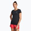 Under Armour HG Armour női edzőpóló fekete/fehér