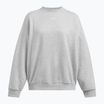 Under Armour női Rival Fleece OS Crew mod szürke világos szürke/fehér melegítőfelső