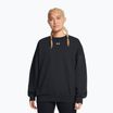 Under Armour női Rival Fleece OS Crew fekete/fehér melegítőfelső