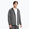 Férfi Under Armour Unstoppable Fleece Full Zip HD castlerock/fekete melegítőfelső