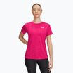 Under Armour Tech C-Twist árnyékolt fukszia/fehér női edzőpóló