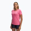 Under Armour Tech C-Twist női edzőpóló szuper rózsaszín/fehér