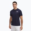 Férfi Under Armour HeatGear Fitted midnight navy/fehér edzőpóló