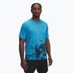 Under Armour Tech Fade férfi edzőpóló ether kék/középkék/középkék tengerészgyalogság/középkék tengerészgyalogság