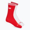 Zokni New Balance Running Stripe Midcalf 2 pár red/white