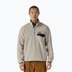 Férfi Patagonia LW Synch Snap-T P/O oatmeal heather w/smolder blue trekking pulcsi