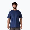 Férfi Patagonia Boardshort Logo Pocket póló Responsibili clement blue