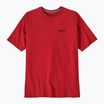 Férfi Patagonia P-6 Logo Responsibili-Tee amanita piros