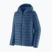 Férfi Patagonia Down Sweater Hoody pehelydzseki clement blue