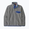 Férfi Patagonia LW Synch Snap-T P / O nikkel w / clement kék trekking pulóver
