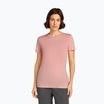 Női túrapóló icebreaker Merino 150 Tech Lite III Tee blush