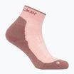Icebreaker női zokni Merino Hike+ Light Mini Mini blush/summit