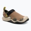 Férfi Crocs Swiftwater Mesh Deck szandál szepia