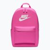 Nike Heritage 25 l hátizsák játékos rózsaszín/játékos rózsaszín/summit fehér
