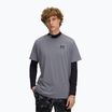 Férfi edzőpóló Under Armour Logo Emb Heavyweight titan gray/black