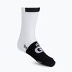 Gyermek kerékpáros zokni ASSOS GT C2 fekete-fehér P13.60.700.57