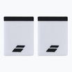 Csuklópánt Babolat Logo Jumbo Wristband 2 db white/black